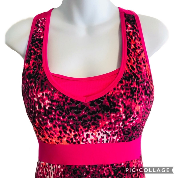 Tek Gear' Dry Tek'Leopard Print Slvls Maxi Small - Picture 3 of 8